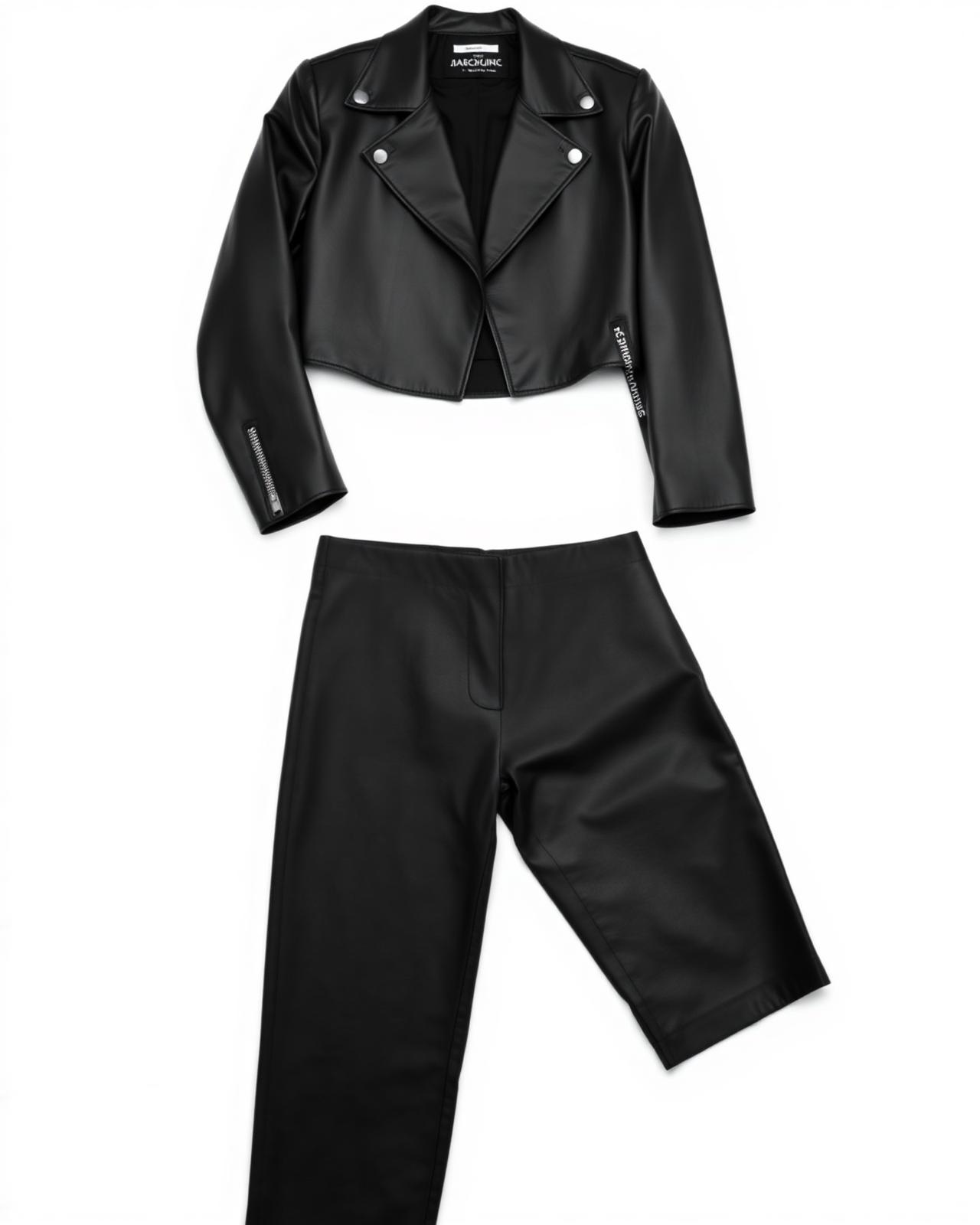 Leather Co-ord Two-Piece